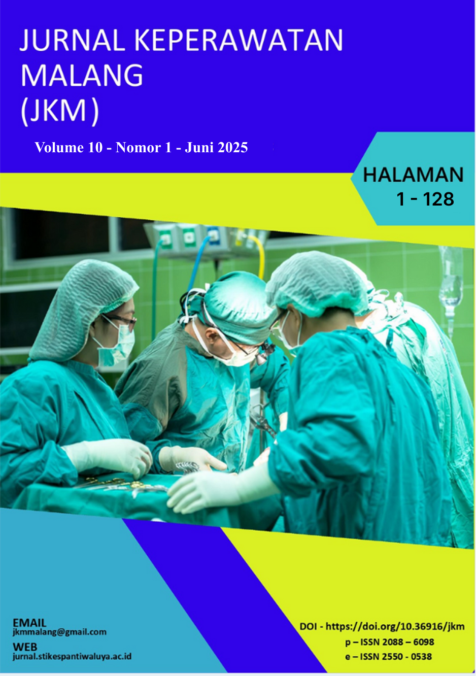 View Vol. 10 No. 1 (2025): Jurnal Keperawatan Malang (JKM)
